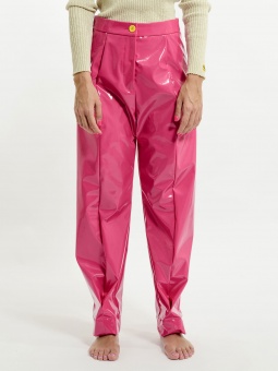 Shiny pants - fuchsia